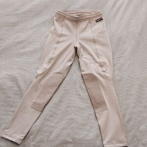 Kerrits Kids Cream/Tan Equestrian Leggings